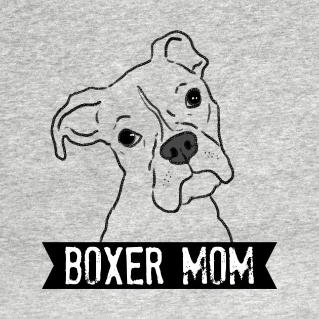 Boxer Mom, Boxer Mama, Boxer Dog, Boxer Lover by sockdogs